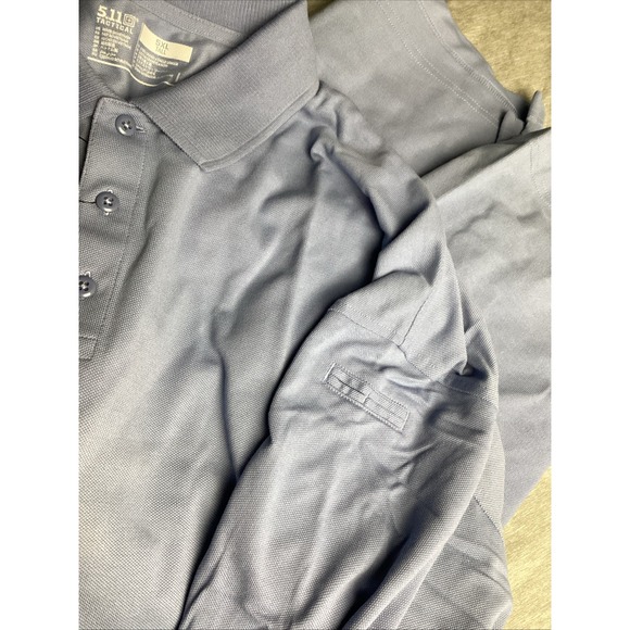 5.11 Tactical Professional Short Sleeve Polo (41060) - Fire Med. Blu 5XL - Picture 5 of 5